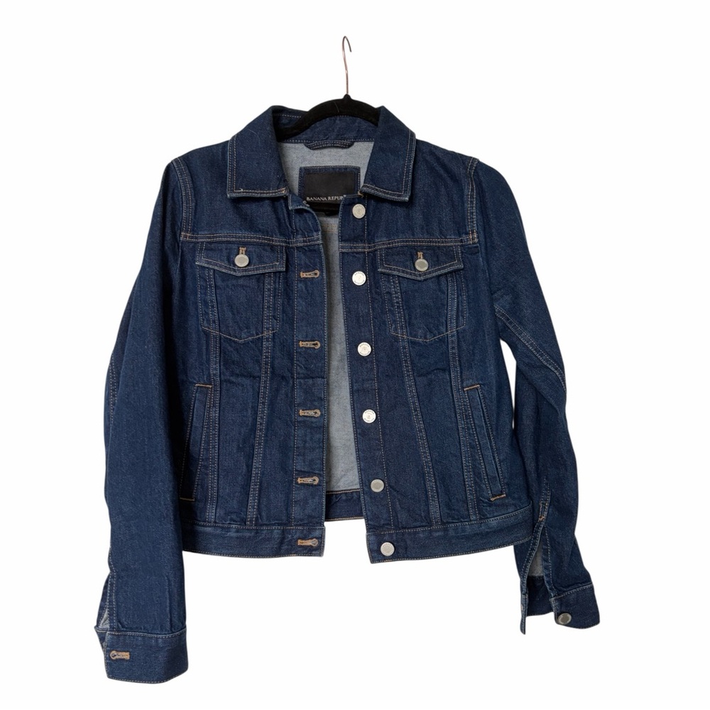 Banana Republic Dark Blue Denim Jacket